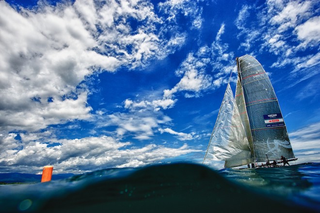 Artemis Racing - Fourth stop of the Vulcain Trophy 2011 on the D35 catamaran with the Sogeti Cup (Photo By Chris Schmid / Eyemage Media, all right reserved). - Vulcain Trophy D35, Sogeti Cup, June 13th 2011 © Chris Schmid/ Eyemage Media (copyright) http://www.eyemage.ch